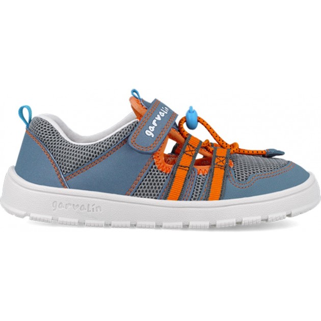Sandalias respetuosas para chico Garvalin 252505 Soft GRIS_INDIGO_B824 Sandalias respetuosas para chico Garvalin 252505 Soft GRIS_INDIGO_B824