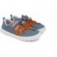 Sandalias respetuosas para chico Garvalin 252505 Soft GRIS_INDIGO_B824