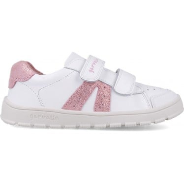 Deportiva respetuosa para chica Garvalin 252507 Soft Picados BLANCO_ROSA_B113