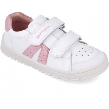 Deportiva respetuosa para chica Garvalin 252507 Soft Picados BLANCO_ROSA_B113