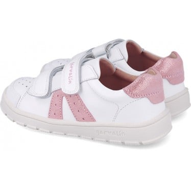 Deportiva respetuosa para chica Garvalin 252507 Soft Picados BLANCO_ROSA_B113