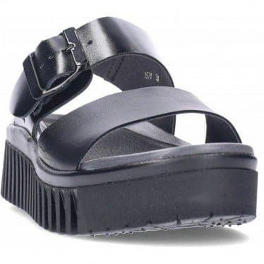 Sandalia con plataforma ART Brighton 1578 BLACK
