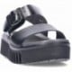 Sandalia con plataforma ART Brighton 1578 BLACK