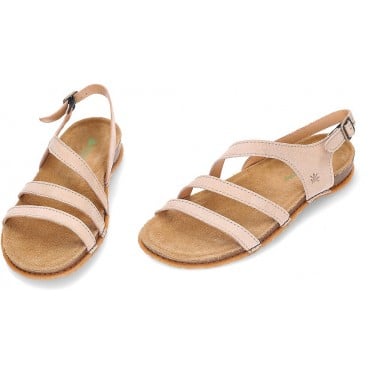 Sandalias para mujer EL NATURALISTA Panglao 5811 CREAM