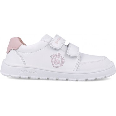 Deportiva respetuosa para chica Garvalin 252510 Soft Sport BLANCO_ROSA_B113