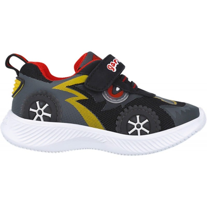 Deportivas con luz para chico Garvalin 252800 Running NEGRO_A054