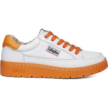 Deportiva CALLAGHAN 55804 Petete BLANCO_NARANJA