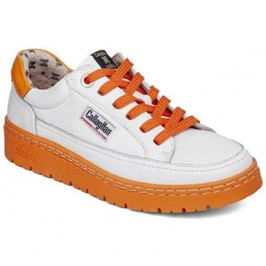 Deportiva CALLAGHAN 55804 Petete BLANCO_NARANJA