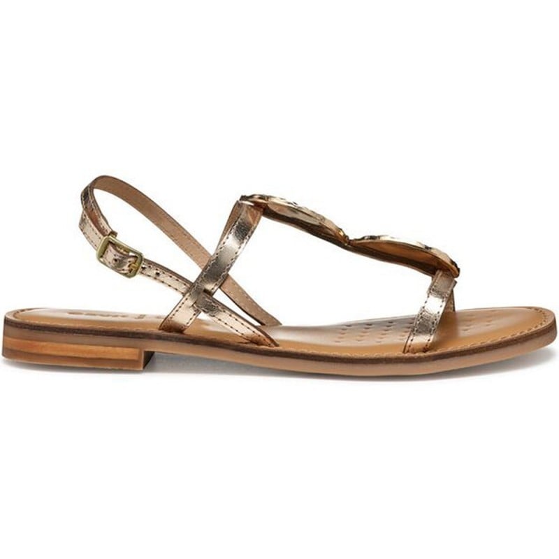 Sandalias para mujer GEOX Maddalusiac D55YMF GOLD