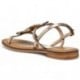 Sandalias para mujer GEOX Maddalusiac D55YMF GOLD