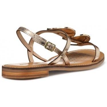 Sandalias para mujer GEOX Maddalusiac D55YMF GOLD