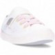 Deportivas para chica GEOX Gisli J554NC WHITE_PNIK