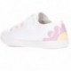 Deportivas para chica GEOX Gisli J554NC WHITE_PNIK