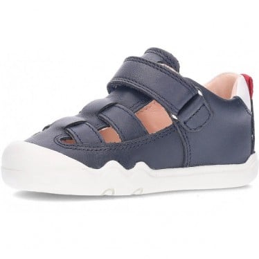 Sandalias respetuosas GEOX Steppieup B555WA NAVY_WHITE