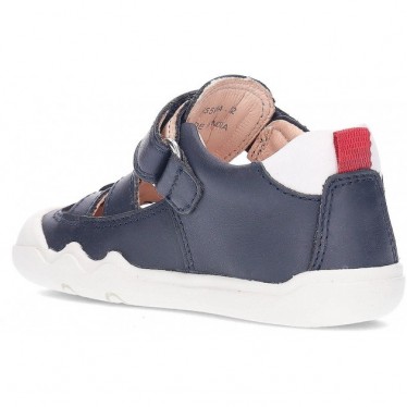 Sandalias respetuosas GEOX Steppieup B555WA NAVY_WHITE