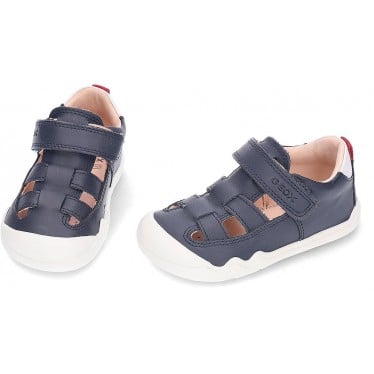 Sandalias respetuosas GEOX Steppieup B555WA NAVY_WHITE
