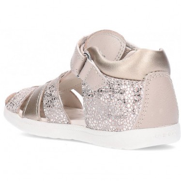Sandalias para niña GEOX Macchia B254WB BEIGE_GOLD
