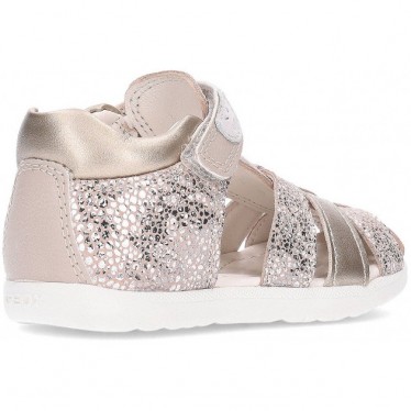 Sandalias para niña GEOX Macchia B254WB BEIGE_GOLD