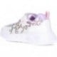 Sneakers con luz GEOX Assister J55E9A WHITE_MULTICOLOR