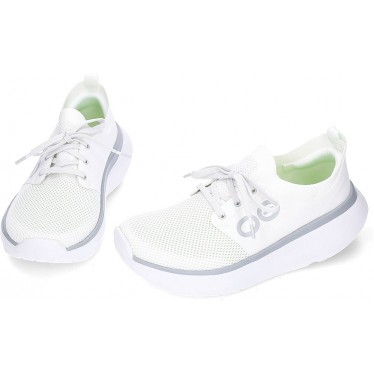 Deportivas para hombre OOFOS Oomy Stride 5087 WHITE