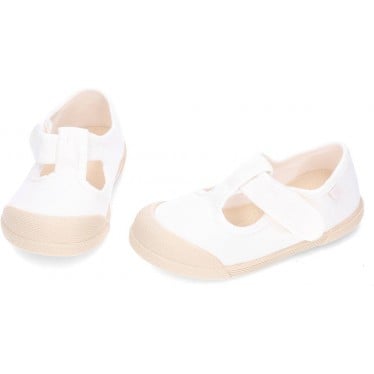 Sandalia barefoot IGOR Lona Pepito S10332 BLANCO
