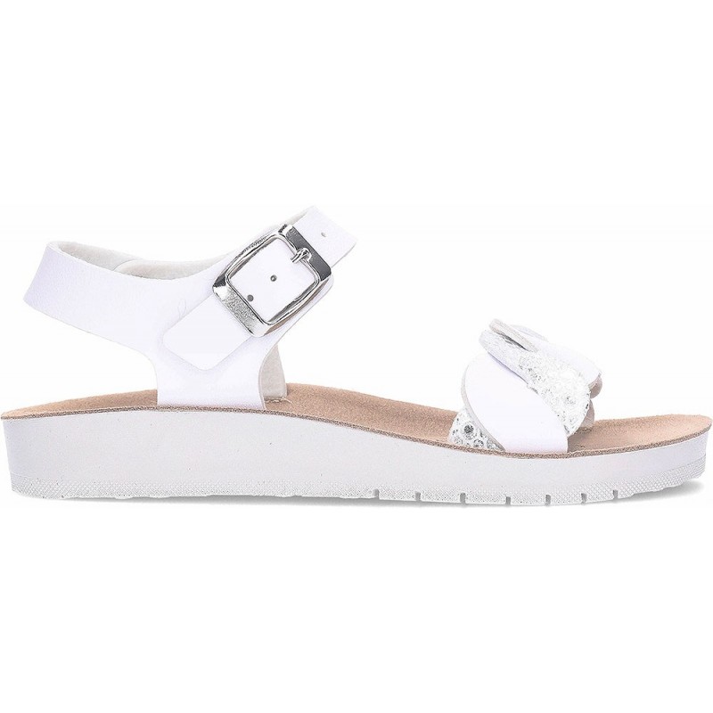 Sandalias para niña GEOX Costarei J55EAE WHITE