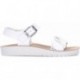 Sandalias para niña GEOX Costarei J55EAE WHITE