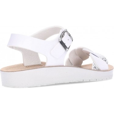 Sandalias para niña GEOX Costarei J55EAE WHITE