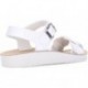 Sandalias para niña GEOX Costarei J55EAE WHITE