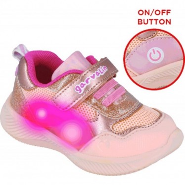 Deportivas para chica Garvalín 252801 Luces ROSA_A032