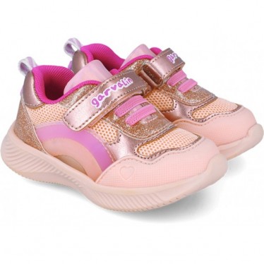 Deportivas para chica Garvalín 252801 Luces ROSA_A032