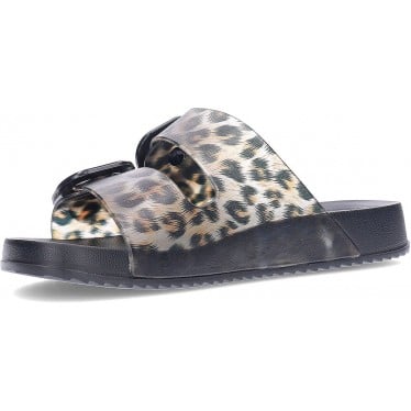 Sandalia de mujer IGOR Habana Brillo Leo S10336 NEGRO