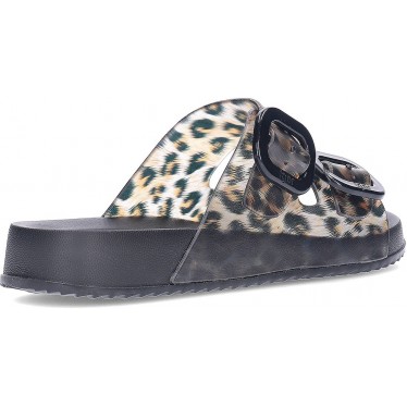 Sandalia de mujer IGOR Habana Brillo Leo S10336 NEGRO