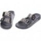 Sandalia de mujer IGOR Habana Brillo Leo S10336 NEGRO