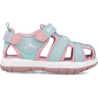 Sandalias para chica Garvalin 252820 Condor Trekking AQUA_B269