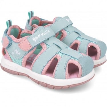 Sandalias para chica Garvalin 252820 Condor Trekking AQUA_B269