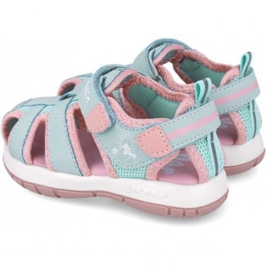 Sandalias para chica Garvalin 252820 Condor Trekking AQUA_B269