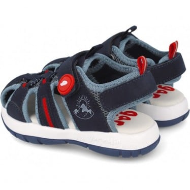 Sandalia para chico Garvalin 252821 Condor Trekking AZUL_MARINO_A089