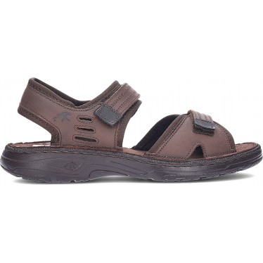 Sandalias de piel FLUCHOS Azores F2197 MARRON_NEGRO