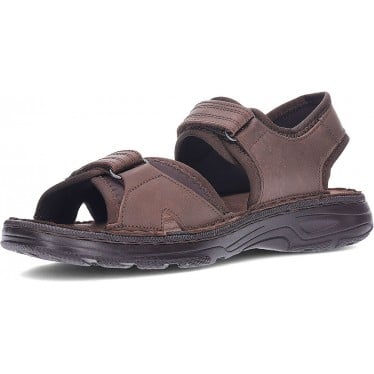 Sandalias de piel FLUCHOS Azores F2197 MARRON_NEGRO