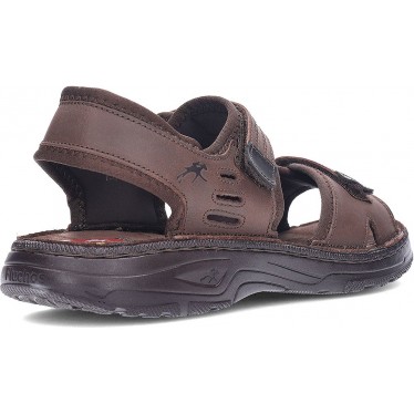 Sandalias de piel FLUCHOS Azores F2197 MARRON_NEGRO