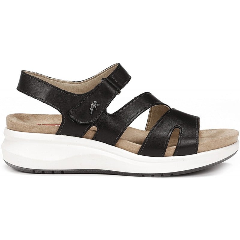 SANDALIA FLUCHOS YAGON F1478 NEGRO