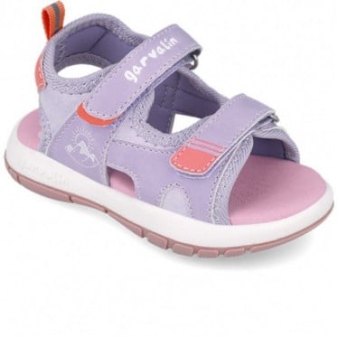 Sandalias para chica Garvalin 252822 Condor Trekking LILA_C164