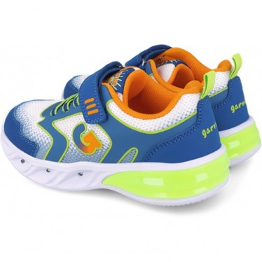 Deportivas con luz para chico Garvalin 252828 Halo luces BLANCO_ROYAL_B825