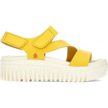 SANDALIAS ART BRIGHTON 1573 YELLOW
