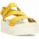 SANDALIAS ART BRIGHTON 1573 YELLOW