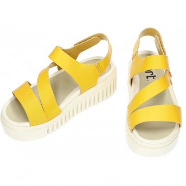 SANDALIAS ART BRIGHTON 1573 YELLOW