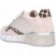 Zapatillas de mujer CETTI C-848SRAXL LEO_IVORY