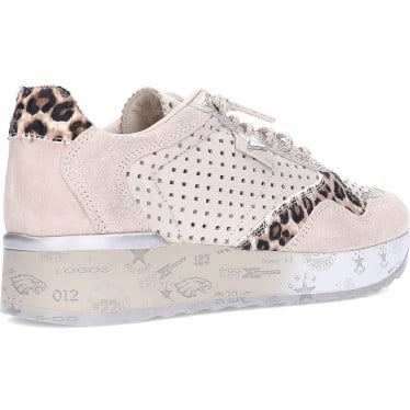 Zapatillas de mujer CETTI C-848SRAXL LEO_IVORY
