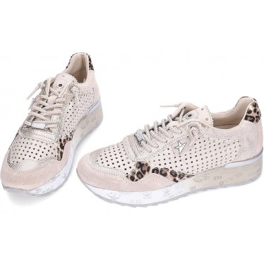Zapatillas de mujer CETTI C-848SRAXL LEO_IVORY